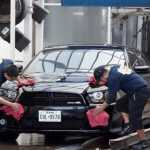Car washing job at Industrial Park Collision in Canada